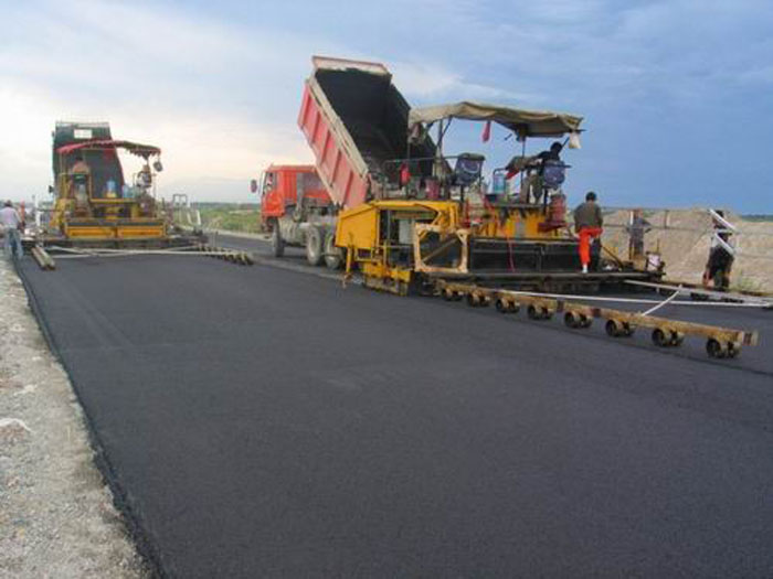 鄂州道路沥青施工铺设测试轨道